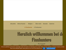 Tablet Screenshot of finnhunter.de